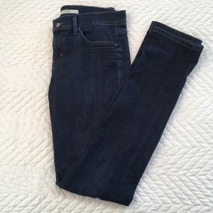 Joe’s dark denim tall skinny skinny jeans